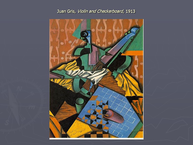 Juan Gris, Violin and Checkerboard, 1913